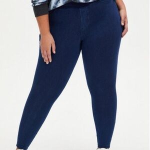 Faux Denim Legging